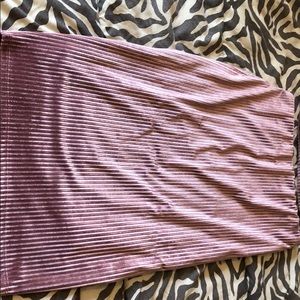 2 piece velvet skirt set